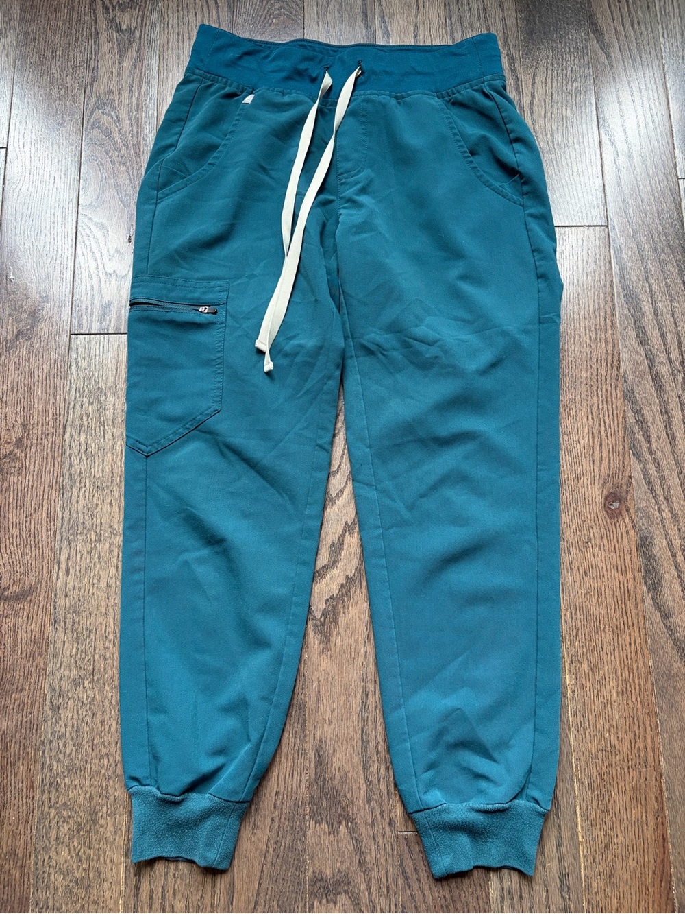 FIGS Teal Green Yola Skinny Jogger Scrub Pants Women’s XS Technical Collection